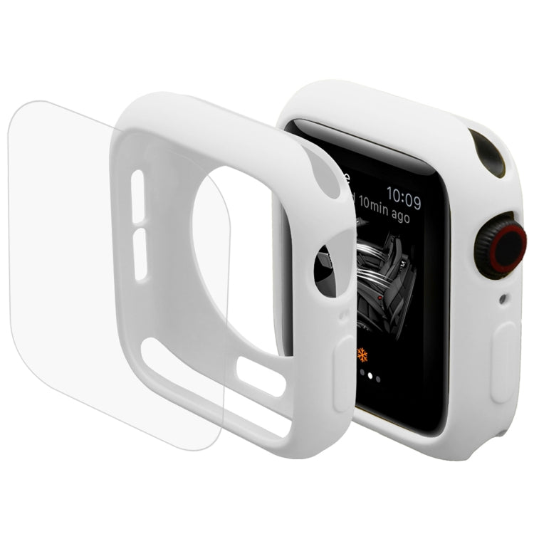 ENKAY Hat-Prince 2 in 1 TPU Protective Shell + 3D Curved HD Screen Protector for Apple Watch Series 6 / 5 / 4 / SE