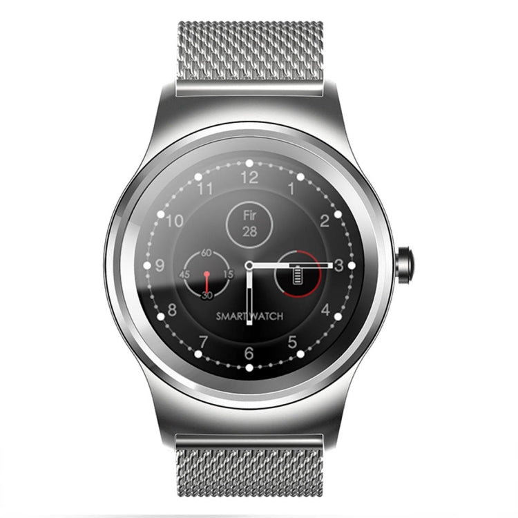 SMA-Round 1.28 inch Color Touch Screen Bluetooth Smart Watch, Waterproof