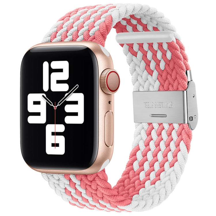 Braided + Stainless Steel Replacement Watchbands For Apple Watch Series 6 & SE & 5 & 4 44mm / 3 & 2 & 1 42mm, For Apple Watch Ultra 49mm / Series 8&7 45mm / SE 2&6&SE&5&4 44mm / 3&2&1 42mm, For Apple Watch Series 7 45mm / 6 & SE & 5 & 4 44mm