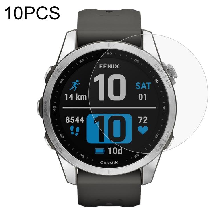 10 PCS 0.26mm 2.5D 9H Tempered Glass Film Screen Protector, For GarminMove Sport (20 PCS), For Garmin Epix (10 PCS), For Garmin Fenix 7S (10 PCS)
