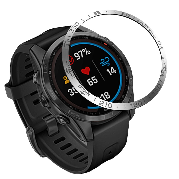 Smartwatch Dial Bezel Ring Cover, For Garmin Fenix 7, For Garmin Fenix 7S