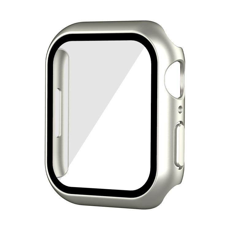 Waterproof PC+Tempered Film Watch Case, For Apple Watch Series 9 / 8 / 7 41mm, For Apple Watch Series 9 / 8 / 7 45mm