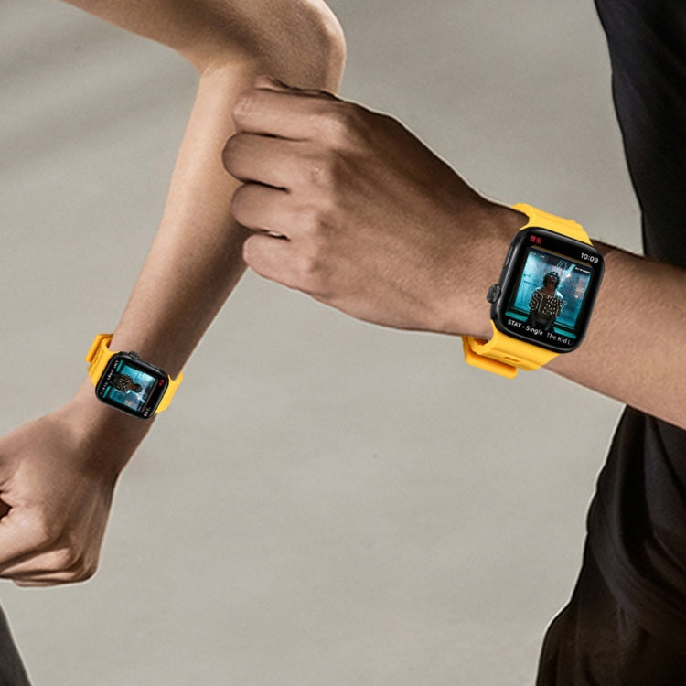 Breathable Skin-friendly Silicone For Apple Watch, Ultra 49mm / Series 8&7 45mm / SE 2&6&SE&5&4 44mm / 3&2&1 42mm, Series 8&7 41mm / SE 2&6&SE&5&4 40mm / 3&2&1 38mm