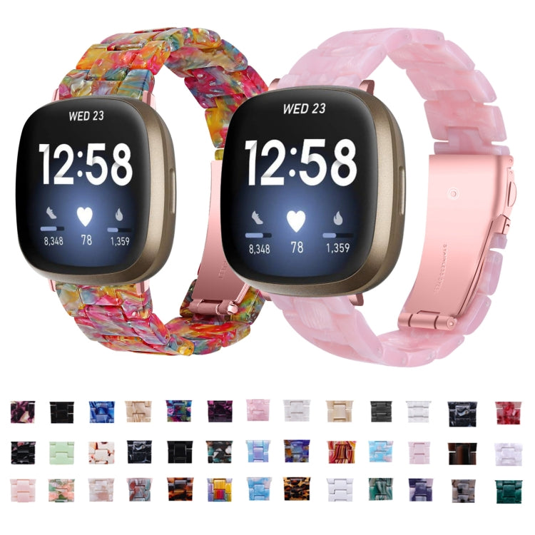 Universal Resin Watch Band, For Fitbit Versa 4 / Sense 2