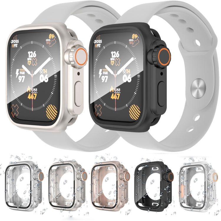 Change to Ultra 49mm Waterproof All-Inclusive Film Hybrid PC Watch Case, For Apple Watch Series 6 / 5 / 4 / SE 44mm