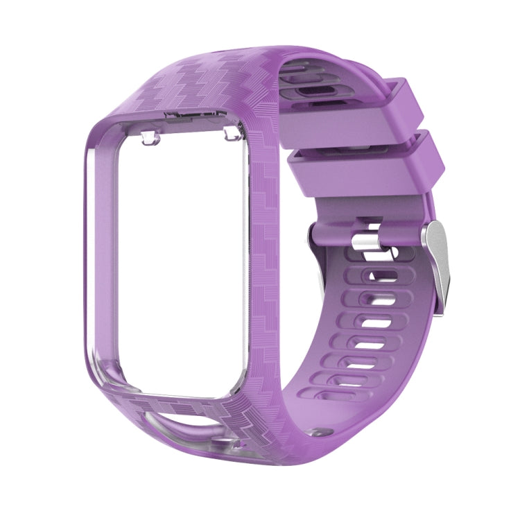 For Tomtom 2 / 3 Radium Carving Texture Replacement Strap Watchband