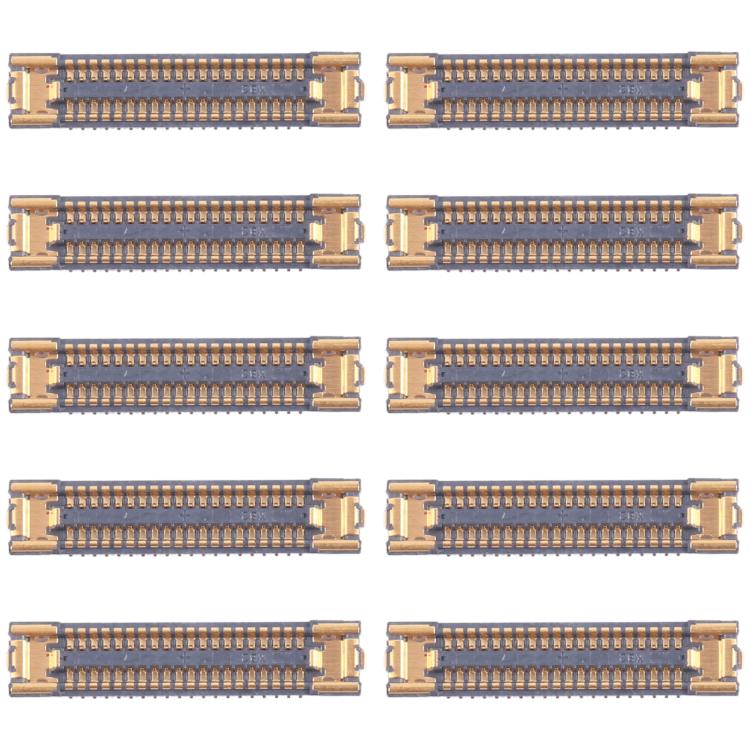 10pcs Motherboard LCD Display FPC Connector, For Samsung Galaxy A25 SM-A256B, For Samsung Galaxy A15 5G SM-A156B