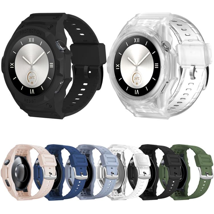 Integrated Anti-fall TPU Watch Band, For Huawei Watch GT 6 / GT 5 / GT 4 46mm