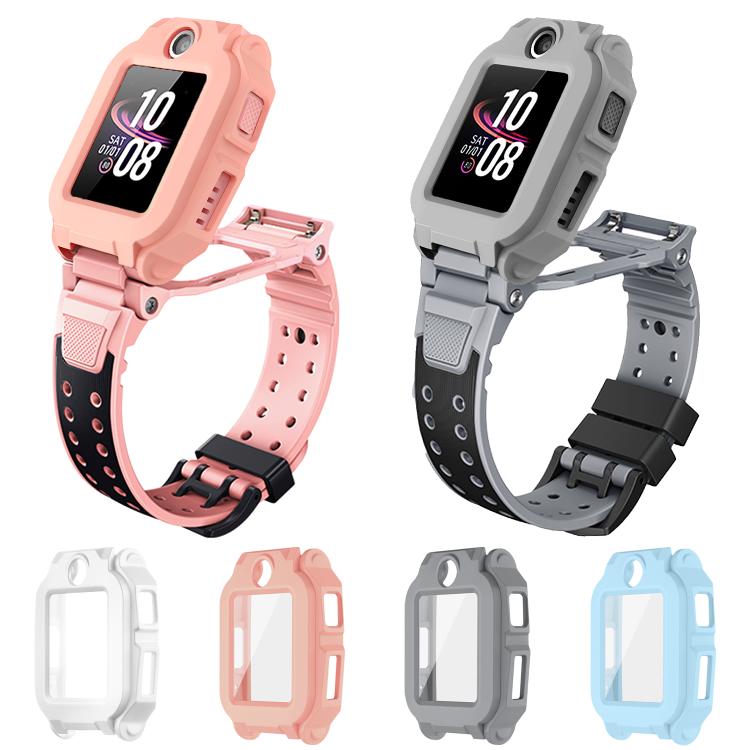 Tempered Film Integrated PC Watch Protective Cover, For Imoo Watch Phone Z6 / Z6A / Z6 Pro