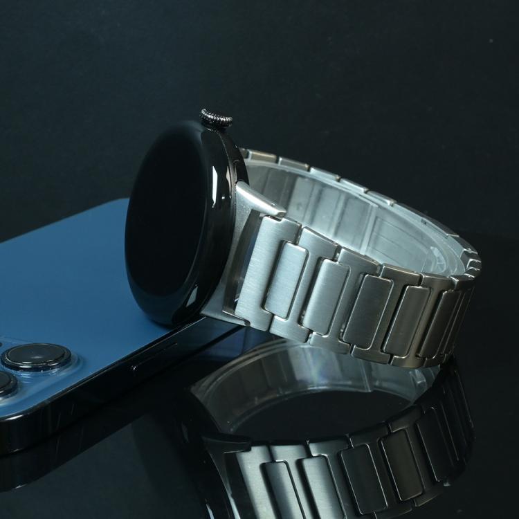 I-Shaped Folding Buckle Titanium Alloy Watch Band, For Google Pixel Watch 4 / 3 45mm