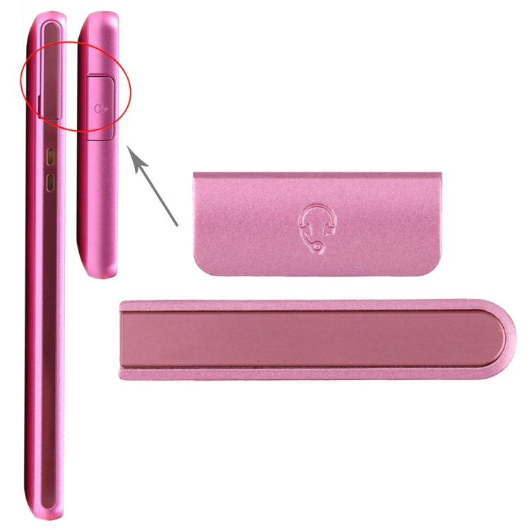 Earphone Button & Volume Button for Sony Xperia ZR / M36h, For Xperia ZR / M36H / C5502, For Xperia ZR / M36H / C5502 (Blue), For Xperia ZR / M36H / C5502 (Magenta)