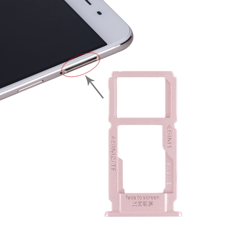 For OPPO R9sk SIM Card Tray + SIM Card Tray / Micro SD Card Tray, For OPPO R9sk, OPPO R9sk
