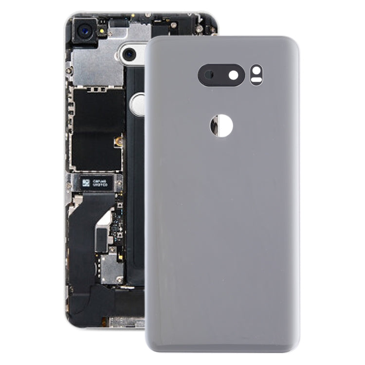 Battery Back Cover with Camera Lens Frame for LG V30 / VS996 / LS998U / H933 / LS998U / H930, For LG V30, For LG V30 (with Camera Lens Frame)