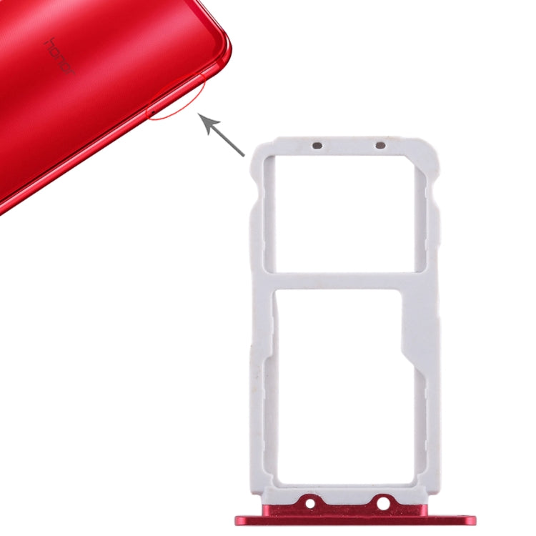 SIM Card Tray + SIM Card Tray / Micro SD Card for Huawei Honor View 10 / V10, For Honor V10, For Huawei View 10 / V10, For Honor View 10 / V10