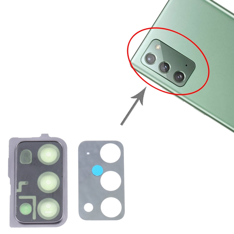 For Samsung Galaxy Note20 5G / Note20 SM-N981/N980 10pcs Camera Lens Cover, For Samsung Galaxy Note20 5G / Note20
