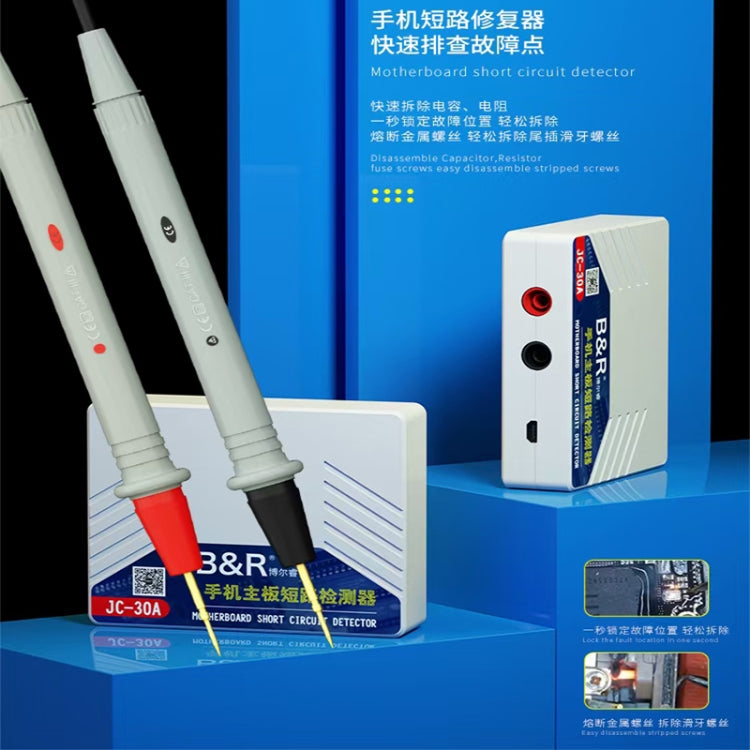 B&R JC-30A Super Current Mobile Phone Motherboard Short-Circuit Detector Repairer Tool, B&R JC-30A
