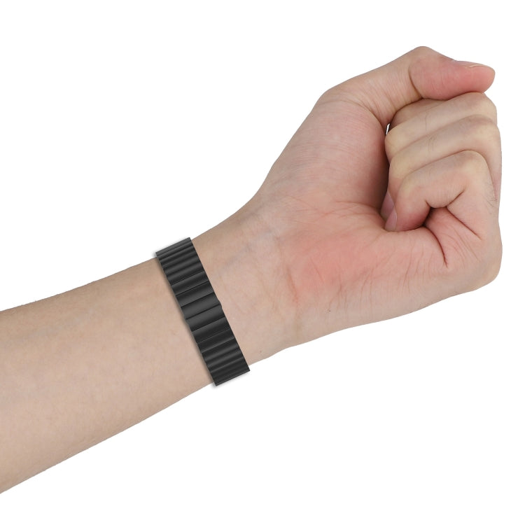 One Bead Metal Steel Watch Strap, For Huawei Fit Mini