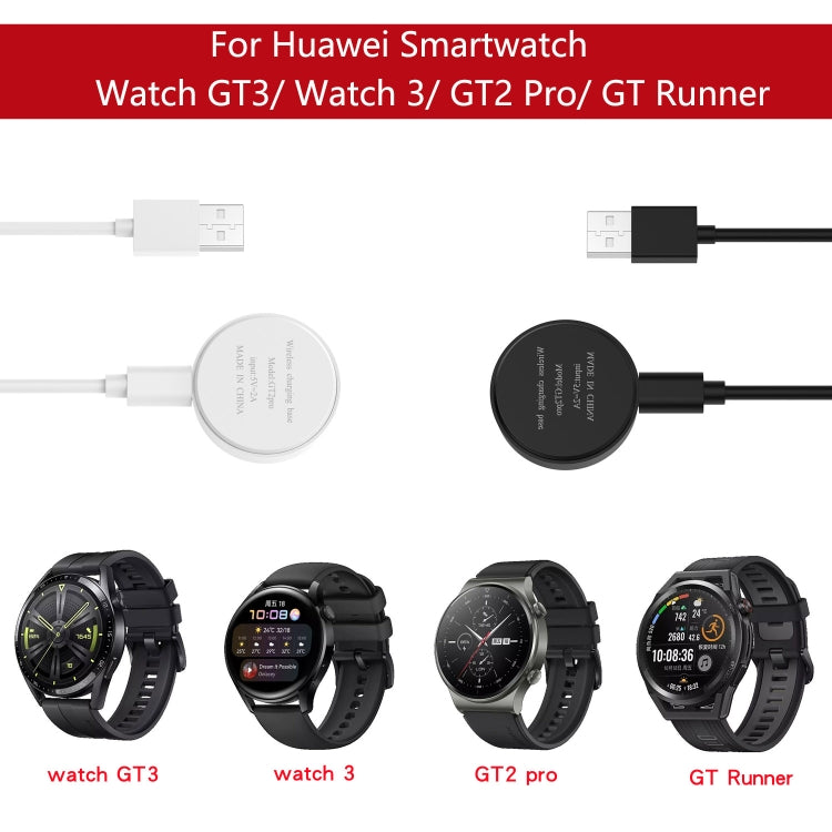 Split Magnetic Charging Base, For Huawe Watch D, For Huawei Watch GT 3, For Huawei Watch 3, For Huawei Watch 3 Pro, For Huawei Watch GT Runner, For Huawei Watch GT2 Pro, For Huawei Watch GT 2 Pro ECG