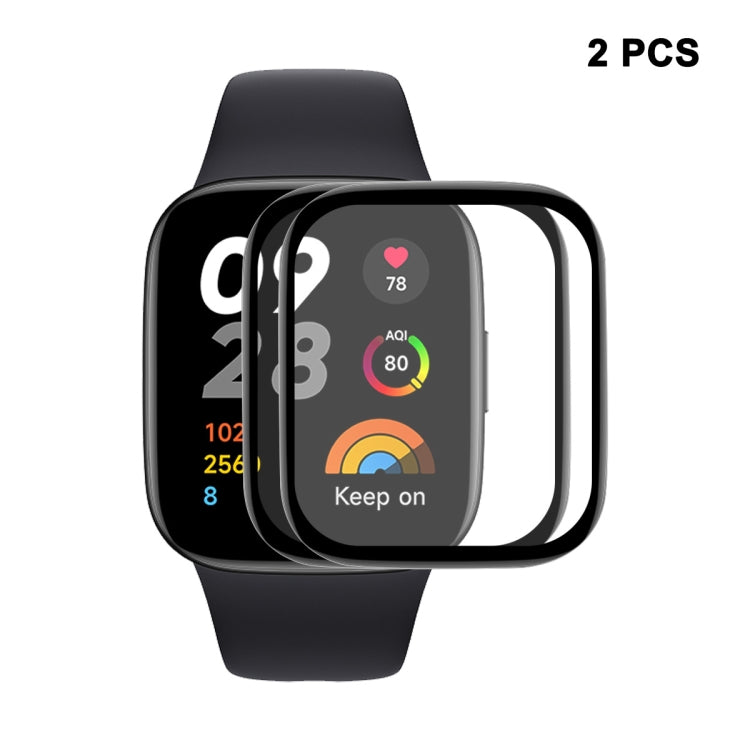 2pcs ENKAY 3D Full Coverage Soft PC Edge PMMA HD Screen Film, For Xiaomi Smart Band 11 / 11 NFC, For Xiaomi Smart Band 11 Active
