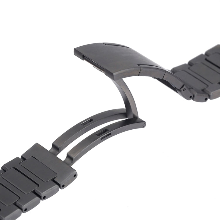 H-Shaped Folding Buckle Stainless Steel Metal Watch Band, For Huawei Watch GT4 46mm, For Huawei Watch 4 / 4 Pro, For Huawei Watch Ultimate / Buds