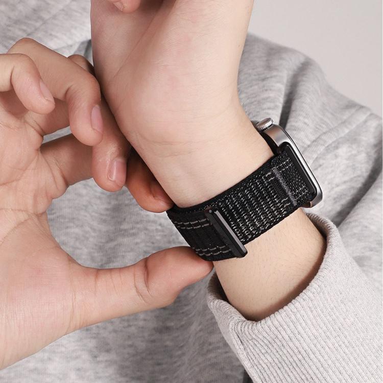 Wave Texture Woven Nylon Hook And Loop Fastener Watch Band, For Huawei Watch Fit 4 Pro / Fit 4 / Fit 3