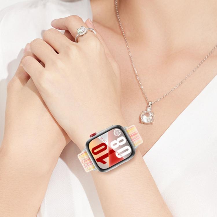 Nylon Woven Hook And Loop Fastener Watch Band, For Huawei Watch Fit 4 Pro / Fit 4 / Fit 3