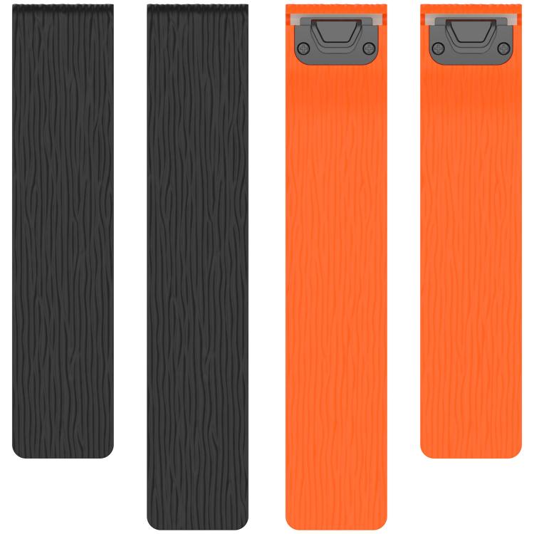 Pleated Texture Magnetic Silicone Watch Band, For Amazfit T-Rex Ultra 2