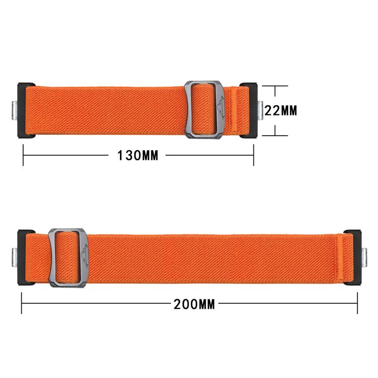 Bull Bead Buckle Elastic Nylon Watch Band, For Huawei Watch Fit 5 / Fit 5 Pro / Fit 4