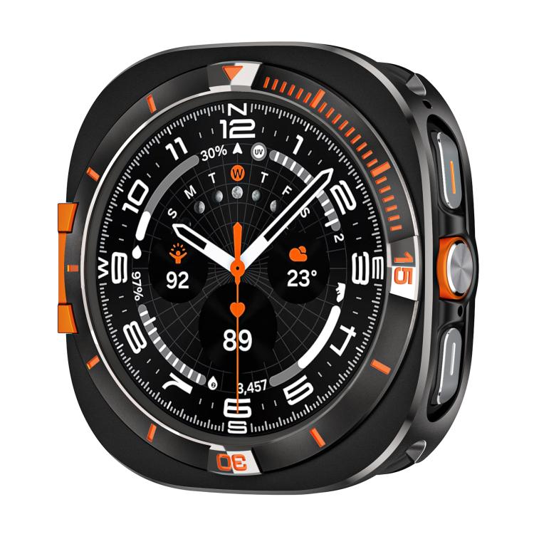 Alpine Style PC Integrated Metal Watch Protective Case, For Samsung Galaxy Watch Ultra 47mm / Ultra 2025