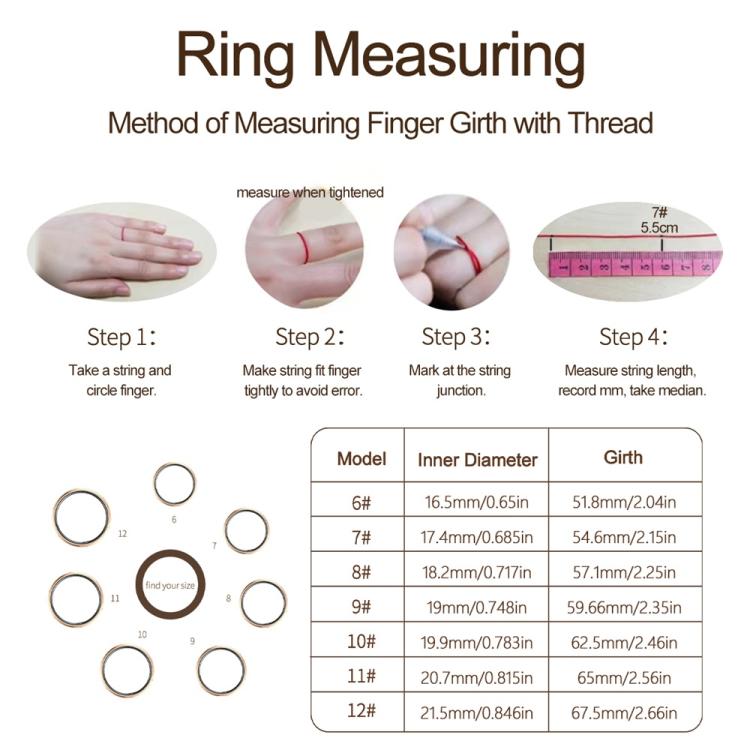 HR01 SIZE 6 Smart Ring, Support Heart Rate / Blood Oxygen / Sleep Monitoring / Female Menstrual Cycle, SIZE 6