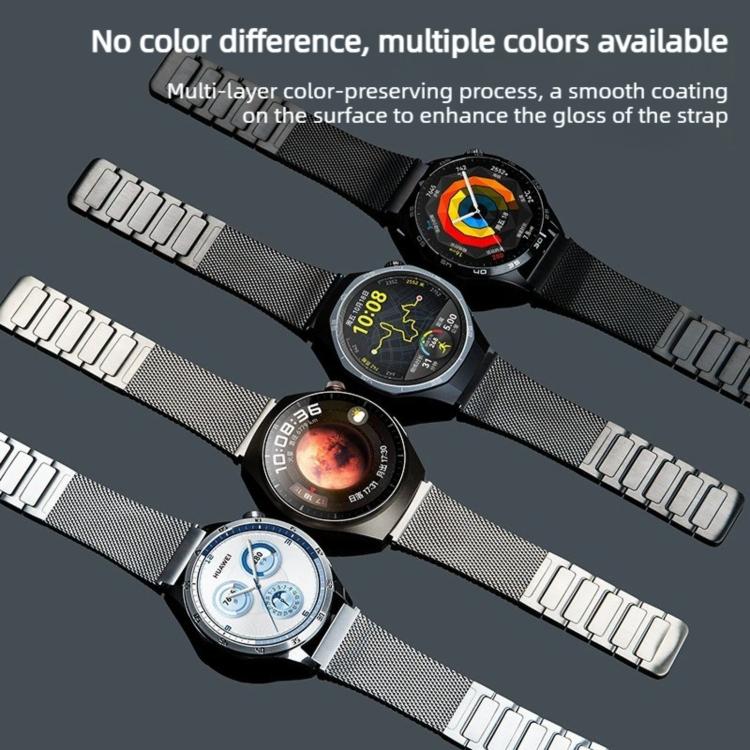 I-Shaped Magnetic Stainless Steel Watch Band, For Huawei Watch GT Runner 2