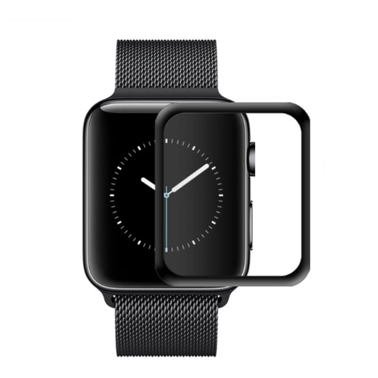 2pcs mocolo 0.33mm 9H 3D Round Edge Tempered Glass Film, For Apple Watch series 5 /4 40mm, For Apple Watch series 5 / 4 44mm