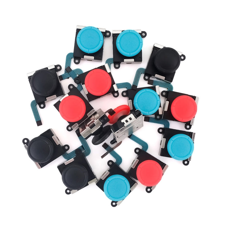 For NS Switch 2pcs 3D Analog Sensor Thumbstick Joystick Left And Right Joystick, Joystick(Blue), Joystick(Black), Joystick(Red)