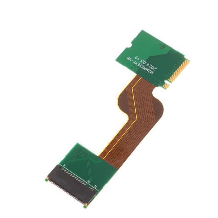 For Steam Deck OLED SSD Adapter Flexible Ribbon Cable to Convert 2230 M.2 to 2280 for Enhanced Storage, Ribbon Cable