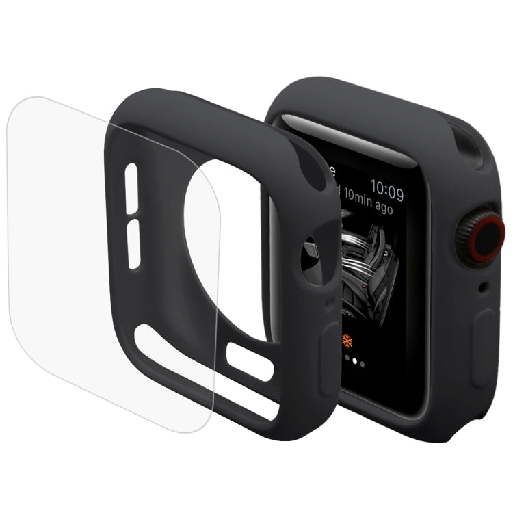 ENKAY Hat-Prince 2 in 1 TPU Protective Shell + 3D Curved HD Screen Protector for Apple Watch Series 6 / 5 / 4 / SE