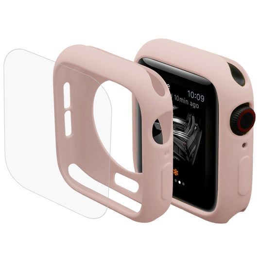 ENKAY Hat-Prince 2 in 1 TPU Semi-clad Protective Shell + 3D Full Screen PET Curved Heat Bending HD Screen Protector For Apple Watch Series 6 / 5 / 4 / Watch SE 44mm, For Apple Watch Series 6 / 5 / 4 / Watch SE 44mm