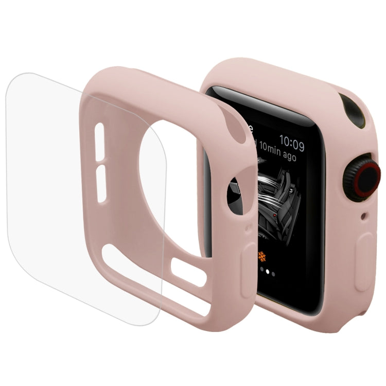 ENKAY Hat-Prince 2 in 1 TPU Protective Shell + 3D Curved HD Screen Protector for Apple Watch Series 6 / 5 / 4 / SE