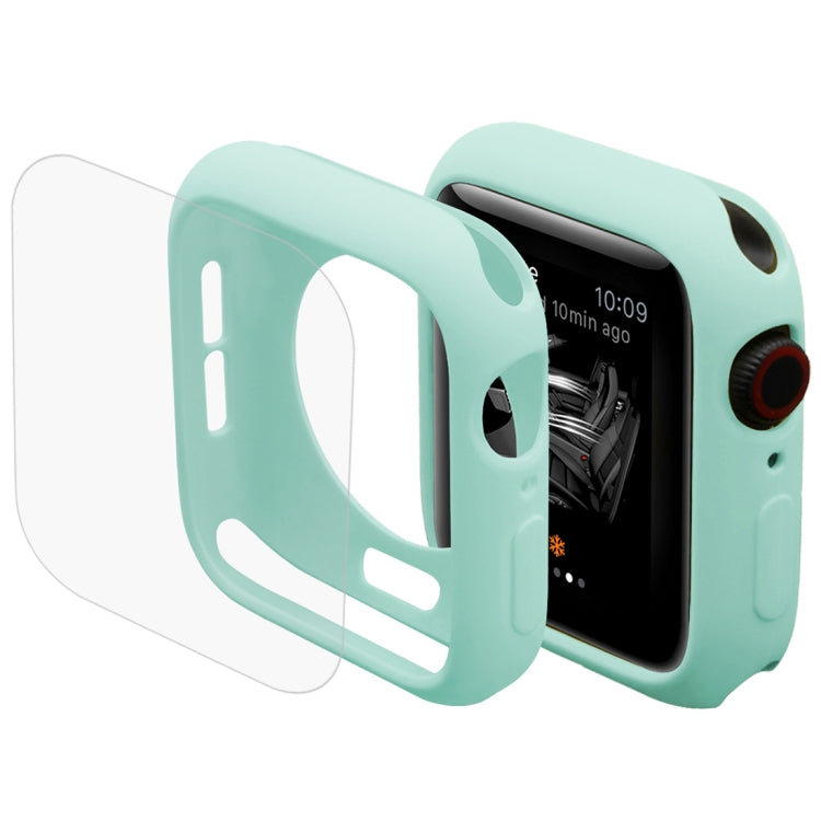 ENKAY Hat-Prince 2 in 1 TPU Protective Shell + 3D Curved HD Screen Protector for Apple Watch Series 6 / 5 / 4 / SE