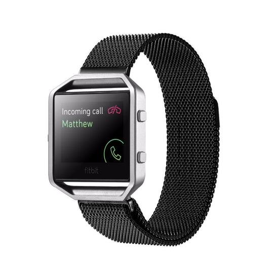 For Fitbit Blaze Watch Loop Magnetic Closure Clasp Stainless Steel Watchband