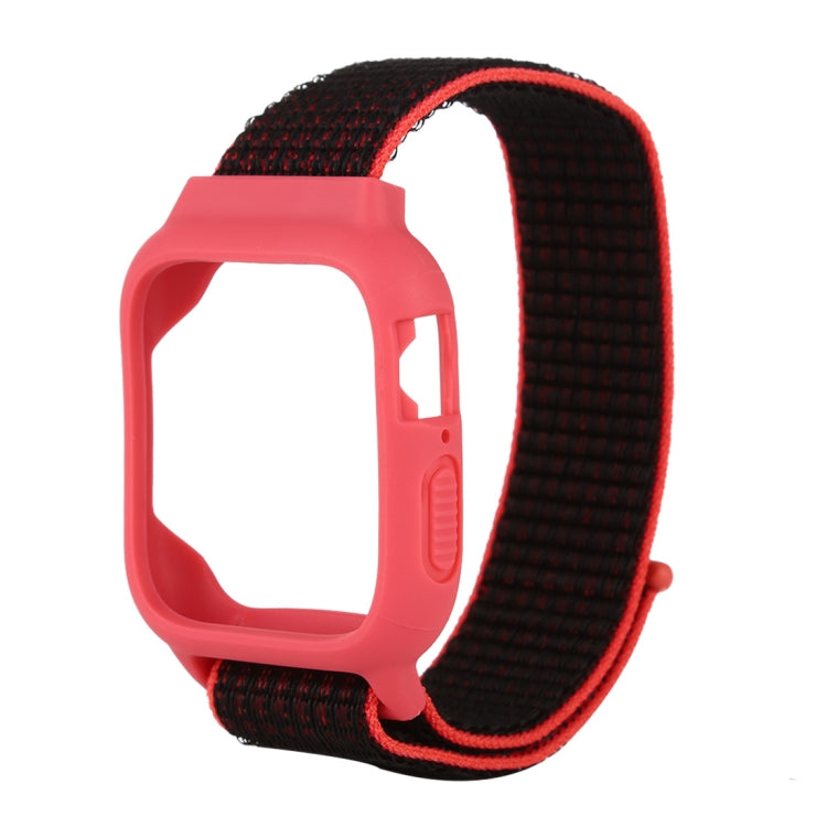 For Apple Watch Ultra 49mm&Watch Ultra 2 49mm / Series 10 46mm / 9&8&7 45mm / SE 3&SE 2&6&SE&5&4 44mm / 3&2&1 42mm Nylon Watch Band with Hook and Loop Fastener, For Apple Watch Ultra 49mm / Series 8&7 45mm / SE 2&6&SE&5&4 44mm / 3&2&1 42mm             ...