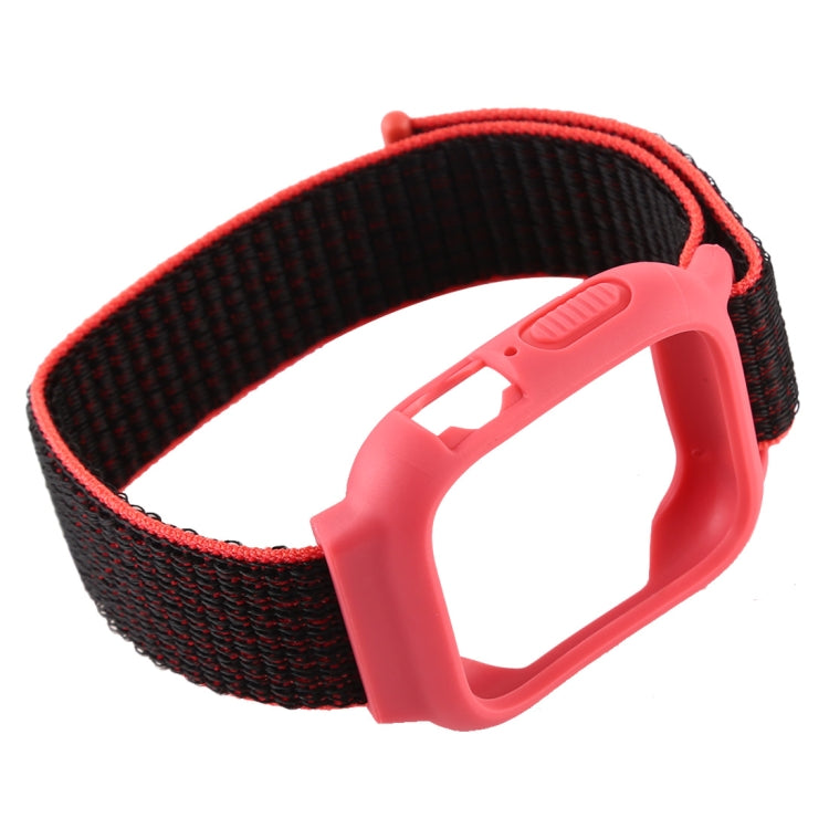 For Apple Watch Ultra 49mm&Watch Ultra 2 49mm / Series 10 46mm / 9&8&7 45mm / SE 3&SE 2&6&SE&5&4 44mm / 3&2&1 42mm Nylon Watch Band with Hook and Loop Fastener, For Apple Watch Ultra 49mm / Series 8&7 45mm / SE 2&6&SE&5&4 44mm / 3&2&1 42mm             ...