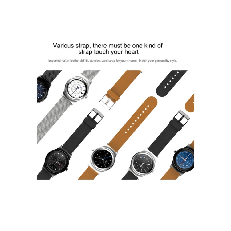 SMA-Round 1.28 inch Color Touch Screen Bluetooth Smart Watch, Waterproof