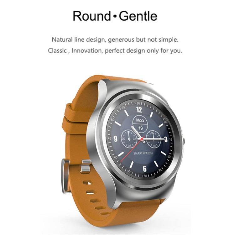 SMA-Round 1.28 inch Color Touch Screen Bluetooth Smart Watch, Waterproof