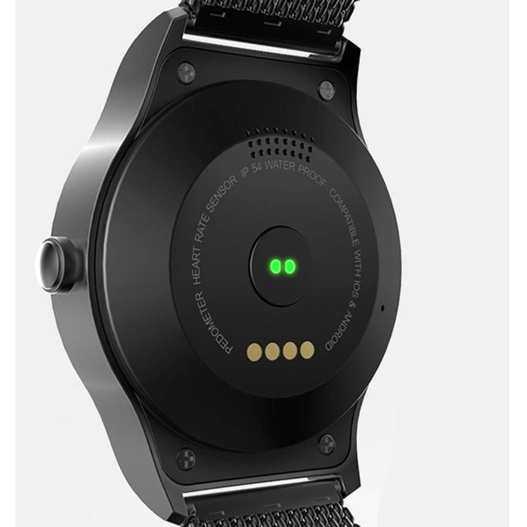 SMA-Round 1.28 inch Color Touch Screen Bluetooth Smart Watch, Waterproof