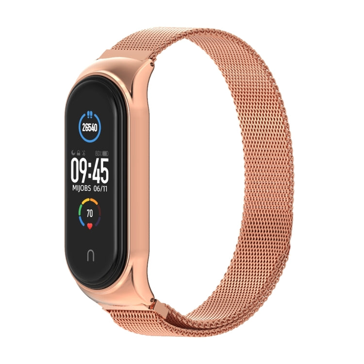 Mijobs Milan CS Metal Magnetic Watch Band for Xiaomi Mi Band 5 & 6, Host not Include