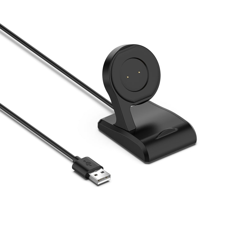 For Amazfit A1918 Portable Smart Watch Cradle Plastic Vertical Seat Charger USB Charging Cable, Lenght: 1m, Vertical Seat Charger