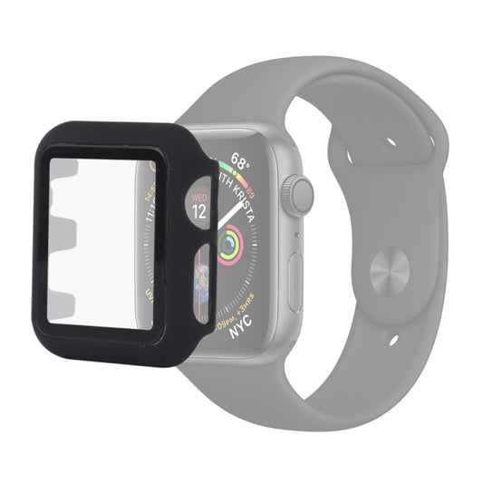 PC + Glass Protective Case For Apple Watch Series 6 / 5 / 4 / Watch SE 44mm, For Apple Watch Series 6 / 5 / 4 / Watch SE 44mm