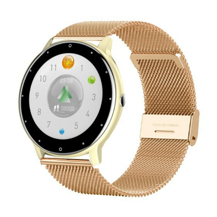 ZL02D 1.28 inch IP67 Waterproof Steel Band Smart Watch Support Heart Rate Monitoring, Steel Band (Black), Steel Band (Gold), Steel Band (Blue)