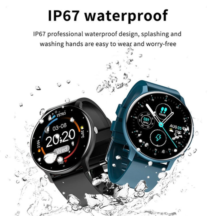 ZL02D 1.28 inch IP67 Waterproof Steel Band Smart Watch Support Heart Rate Monitoring, Steel Band (Black), Steel Band (Gold), Steel Band (Blue)