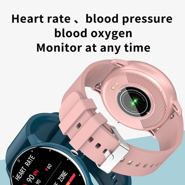 ZL02D 1.28 inch IP67 Waterproof Steel Band Smart Watch Support Heart Rate Monitoring, Steel Band (Black), Steel Band (Gold), Steel Band (Blue)